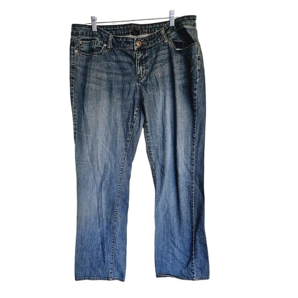 Womans Fall Creek Jeans Size 16‎ reg Blue Straight Leg